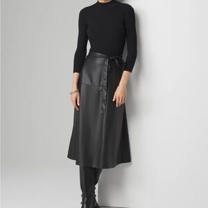 WHBM BRAND NEW! Fit & Flare Bold, Sleek & Very Very Cool Dress only $129